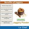 Le Chef 250 gm Sugarcane Jaggery Powder | Gur Powder | Natural Sweetner | Organic view 2