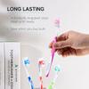 4 Pack Toothbrushes for Adults - Individually Wrapped Medium Bristle Toothbrushes with Covers - Pink - Convenient & Affordable Dental Care for Travel, Hotels, Airbnb, Missions & More view 4
