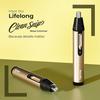 Lifelong Rechargable Nose Trimmer For Man, Woman | 40 Minutes Run Time | WATER PROOF Ear Trimmer For Man/Woman | Eyebrows Trimmer For Men & Women | Stainless Steel |Safe & Powerful | 1 Year Warranty view 2