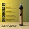 Lifelong Rechargable Nose Trimmer For Man, Woman | 40 Minutes Run Time | WATER PROOF Ear Trimmer For Man/Woman | Eyebrows Trimmer For Men & Women | Stainless Steel |Safe & Powerful | 1 Year Warranty view 3