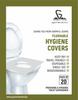 "Greenlands Hygiene Cover (Toilet Seat Cover) - 20 Sheets view 1