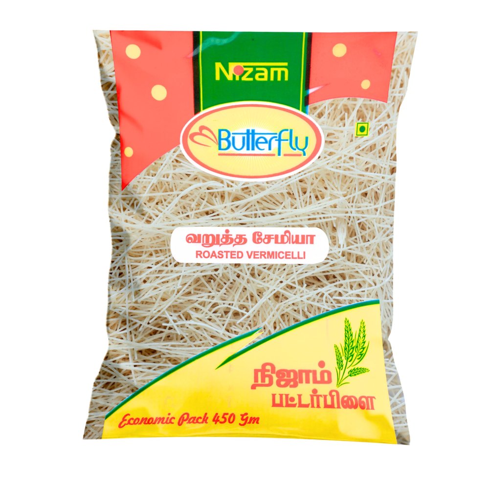 Nizam Butterfly Roasted Vermicelli - 450 Grams (Pack of 2)