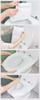 Hanki Flushable Paper Toilet Seat Covers to Use in Public Toilets and Restrooms Pack of 60 Sheets view 3