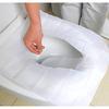 Hanki Flushable Paper Toilet Seat Covers to Use in Public Toilets and Restrooms Pack of 50 Sheets view 3