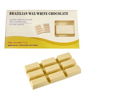 AFFLANO Hair Removal Brazilian Hard Wax For Face, Eyebrow, Back, Chest, Bikini Areas, Legs, Arms and Beards,Black Head, Tan, Dead Skin White Chocolate