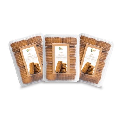 SPT Atta Biscuits | 1.2Kg (400Gm x 3) | Authentic Biscuits By Shree Parshwa Traders | Oats, Ghee, Choco, Coconut Powder, Almonds, Pistachios & More | Traditional Indian