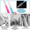 Huakaile 50 Pieces Braces Brushes for Cleaning with Storage Case, Interproximal Interdental Brush Between Teeth, 5 Colors Braces Floss Picks Oral Dental Hygiene Toothpick Tooth Cleaner (50) view 3