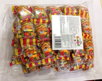 Campfire Gummy Burger Candy 8G X 30 Pcs Packet, 240 Gm, Fruit