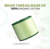 Mclear Threading Thread Organic Eyebrow Hair Remover Cotton Threading Facial Hair Remover eyebrow makeup Facial dermaplaning hair removal epilator tool Safe for Home & Salon Use (RANDOM) PC1 view 2
