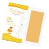 LOSA 20pcs Dual-sided Depilatory Waxing Strips Cold Wax Bikini Hair Remover Honey view 1