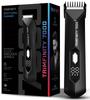 Trimfinity 7000 Body Trimmer for Men by UrbanGabru - Safest Body & Private Part Trimmer - Pubic Hair Groomer, Underarm - Waterproof, Ceramic Blades, Rechargeable with Wireless Fast Charging, Gift for man view 1