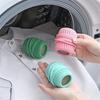 Styxon Reusable Laundry Ball, Reusable Laundry Dryer Balls, Stain Removal Anti-Tangle, Saves Drying Time, Soften and Fluff Laundry Reduces Wrinkles | Pack-2 | Multicolor view 4