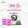 Shatras Laundry Liquid Detergent Hypoallergenic, pH-Neutral Dermatologist-tested, Sensitive Skin-Friendly, Enzyme-Free, Ultra Concentrated EasyDose, Free & Clear-Fresh & Pink Lily view 3