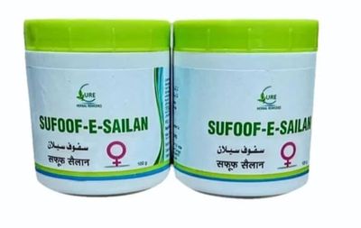 Ayufresh cure herbal Remedies Sufoof -E-sailan net wt.100g (Pack of 2)