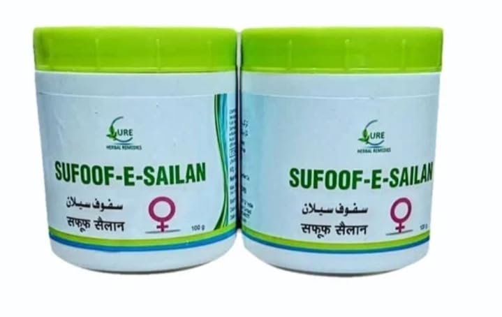 Ayufresh cure herbal Remedies Sufoof -E-sailan net wt.100g (Pack of 2)