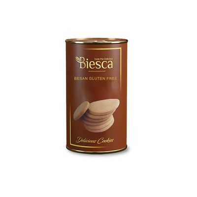 Biesca Premium Assorted Besan Cookies 170g Gluten and Maida Free Cookie with Milk and Butter | Handmade Biscuit | Wholesome and Flavourful Treats | Eggless