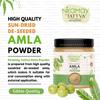 Niramay Tattva Amla Powder (Indian Gooseberry) for Hair Growth (200g), Black Colour, Drinking and Eating view 2