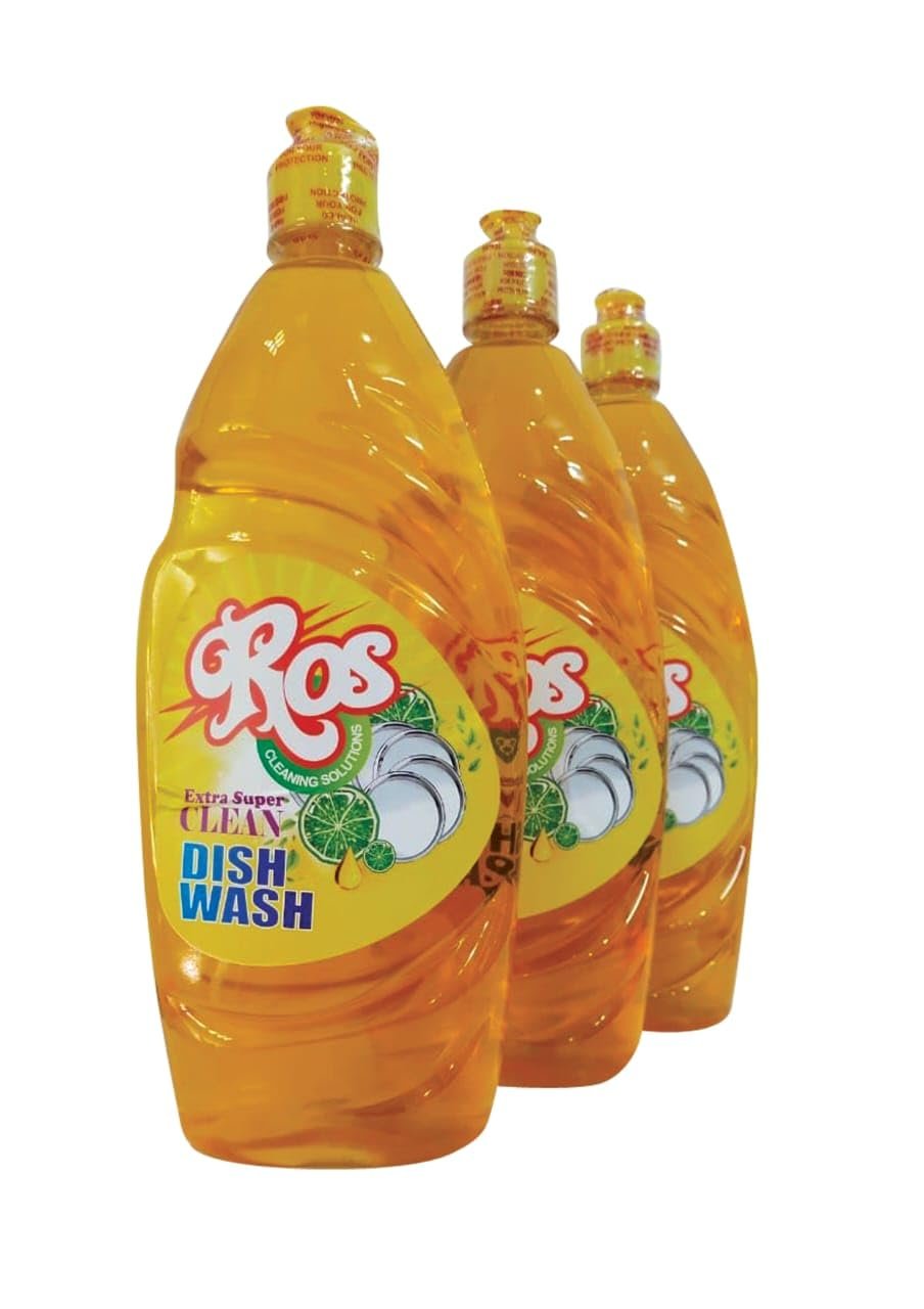 Ros dishwash liquid 3 nos of 1 ltr bottle