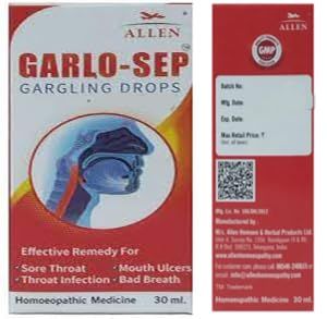 Allen Garlo-Sep Gargling Drop - 30 ml (Pack of 1)