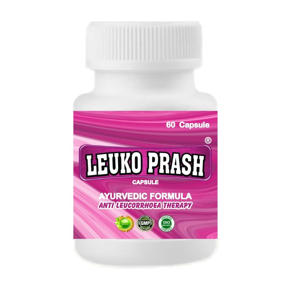 LEUKOPRASH Leucoprash Capsule Leucorrhoea Medicine