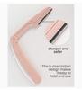 Feelhigh Eyebrow Razor Shaper & Trimmer Touch-Up Eyebrow Razor Dermaplaning Too And Face Razor with Precision Guide cover Skin care kit wax-less for Women and Men (3 PCS FOLDING EYEBROW RAZOR) view 2