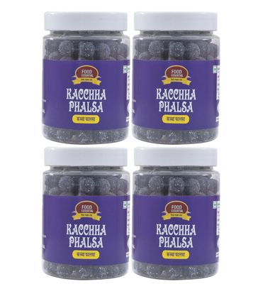 Food Essential Yummy & Tasty Kacchha Phalsa Goli 1 kg.[Mouth Freshener, After-Meal Snack] Pack of 4 (250 gm. each)