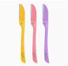 Feelhigh Eyebrow Razor Shaper & Trimmer Touch-Up Eyebrow Razor Dermaplaning Too And Face Razor with Precision Guide cover Skin care kit wax-less for Women and Men (FEATHER FLAMINGO EYEBROW RAZOR) view 1
