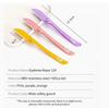 Feelhigh Eyebrow Razor Shaper & Trimmer Touch-Up Eyebrow Razor Dermaplaning Too And Face Razor with Precision Guide cover Skin care kit wax-less for Women and Men (FEATHER FLAMINGO EYEBROW RAZOR) view 3