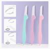 Feelhigh Eyebrow Razor Shaper & Trimmer Touch-Up Eyebrow Razor Dermaplaning Too And Face Razor with Precision Guide cover Skin care kit wax-less for Women and Men (3PCS NEW EYE BROW RAZOR 2) view 2