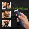 Oraimo SmartGrooming Kit with Foil Shaver Blade and 3 combs made for Gen Z | 3 in 1 Beard trimmer | Foil shaver | Wet & Dry Use | 60 Min Runtime | Self-Sharpening Blades | IPX7 Waterproof (GT10N) view 3