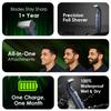 Oraimo SmartGrooming Kit with Foil Shaver Blade and 3 combs made for Gen Z | 3 in 1 Beard trimmer | Foil shaver | Wet & Dry Use | 60 Min Runtime | Self-Sharpening Blades | IPX7 Waterproof (GT10N) view 4