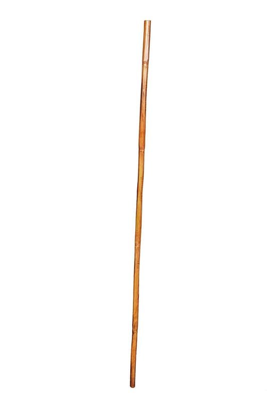 Craftcane Ancient Silambam Bamboo, Cane Stick - Traditional Silambam Stick - Brown