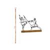 Craftcane Ancient Silambam Bamboo, Cane Stick - Traditional Silambam Stick - Brown view 2