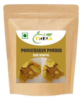 TWFAA Ponnatharam Powder (HERBAL HAIR REMOVAL) Hartal Varki Haratal Powder 100 gm