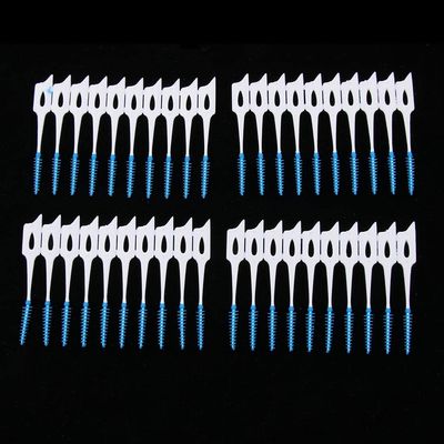 40x Silicone Interdental Toothpick Dental Floss Teeth Clean Brush Oral Care