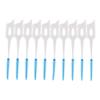 40x Silicone Interdental Toothpick Dental Floss Teeth Clean Brush Oral Care view 2