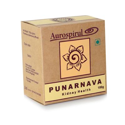 Aurospirul Organic Certified Punarnava 100g Powder (Pack of 1)