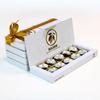 BILZEN Gourmet White Chocolates with Dates and Roasted Cashew Gift Box | No Preservative | No Added Sugar | Healthy Snacks | 10 Piece, Pack of 1 view 1