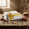 BILZEN Gourmet White Chocolates with Dates and Roasted Cashew Gift Box | No Preservative | No Added Sugar | Healthy Snacks | 10 Piece, Pack of 1 view 3