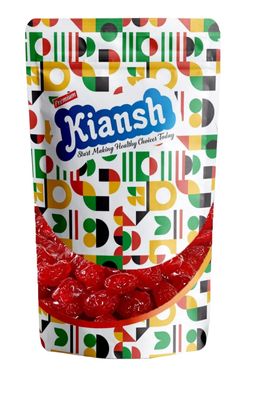 Kiansh Dried Cherries 1000 Grams (250 Grams X 4) Juicy, Sweet and Chewy Snack Rich in Vitamins & Fiber | Loved by Kids, Travellers and Cooking Friendly Moms | Easy to Pack for Lunchboxes, Trips, or Decorating Cakes, Cupcakes, Ice-Cream and More | R