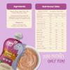 Rorosaur Ready to Eat Wheaty Ragi Baby Food Puree Pouch 100g each, Pk of 4| Made with Ragi, Wheat, Banana Porridge for 6+ Months Baby |Easy to Digest, 100% Natural Healthy, No Preservatives, No Sugar view 2