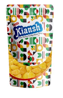 Kiansh Dried Peach Yellow 250 Grams  Sweet, Tasty and Chewy Candied Texture  Rich in Fiber & Antioxidants  Peach Yellow Tastes Like Candy, Feels Like Fruit | No Cutting, Just Open & Eat | Best Choice Of Indian Mothers for Kid's Snack