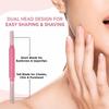 FURR Face & Eyebrow Razor for Women Facial Hair with Dual Blade Head 1N | German Blades | Easy Shaping and Shaving | Reusable Up To 5 Times | Durable and Rust Free Blades view 3
