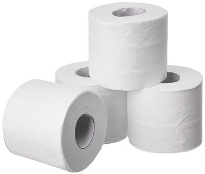 Magic Providers Premium 4 Ply Toilet Paper Roll | Toilet Tissue | Toilet Napkin | Bathroom Tissue Roll, 300 Sheets Each (Pack of 2) | Ultra Soft and Non Stick Material