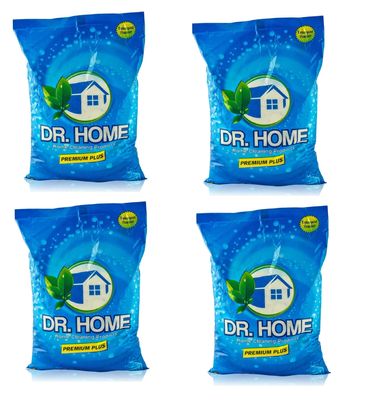 DR. HOME Premium plus Laundry Detergent Powder I Dissolves Easily & Removes Tough Stains I Natural & Non-Toxic I Bright and Dazzling White Clothes I for all Washing Machines (1Kg - Pack of 4)