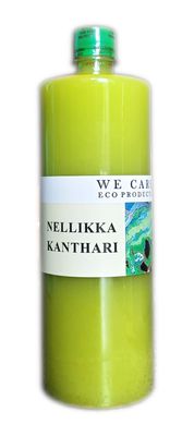 We Care Eco Products Birds Eye Chilli & Amla Mix | Nellika Kanthari | Immunity Booster | Birdseye Chilly Squash | Nellikka Kanthari Squash | Spicy Drink From Kerala 1000 ml