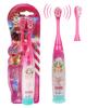 FunBlast Cartoon Electric Toothbrushes For Girls,Vibrating Motion Toothbrushes With Replacement Brush Head,Soft Electric Battery Powered Toothbrushes For 3+ Years Kids (Battery Included,Pink),1 count view 1