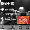 Fitspire Super Gold BCAA for Men & Women | 5.2 Gram BCAAs | Zero Added Sugar, Supports Muscle Endurance & Recovery | Mix Fruit Punch - 250g | view 3