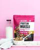 NUTS'MOR Protein Muesli protein with goodness of jaggery and honey"Fruit 'N' Nut"(950) g Protein Daily Choco Nutty Crunch view 3