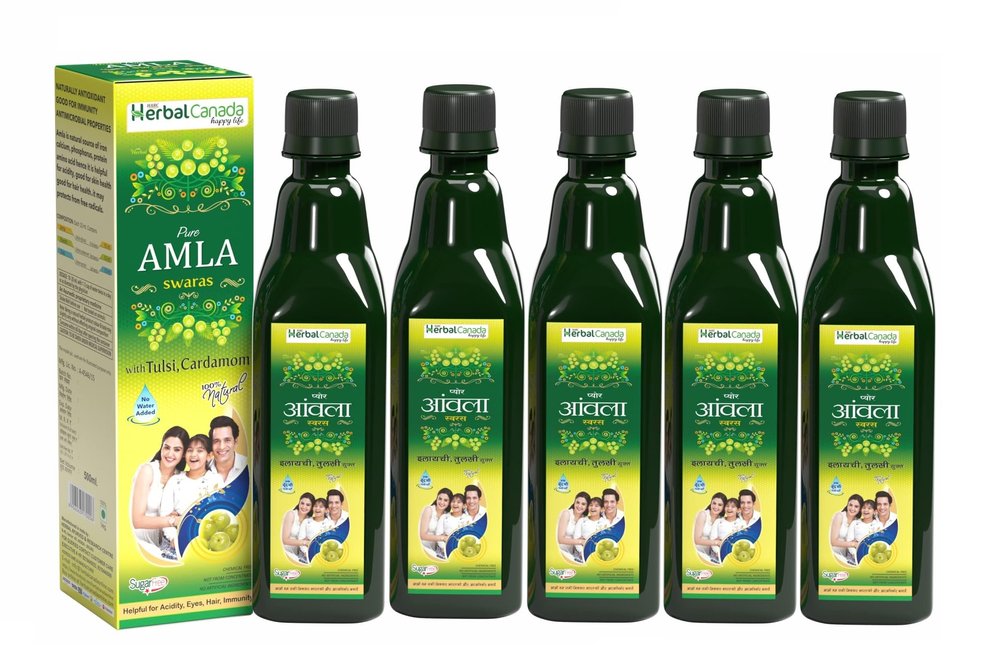 Harc Herbal Canada (Amla Juice - 500ml (Pack of 3))